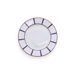 Maison Jean-Vier Assiette à dessert Blanc