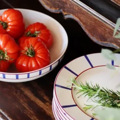Maison Jean-Vier Assiette plate Blanc