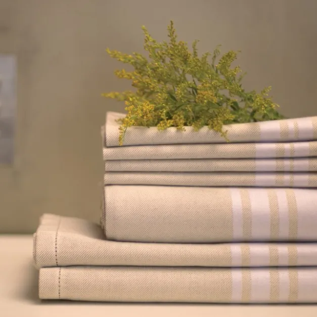 Maison Jean-Vier Chemin de table Blanc