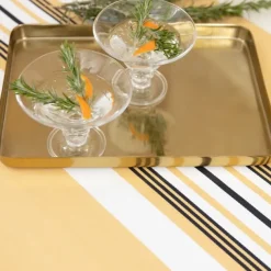 Maison Jean-Vier Chemin de table Jaune