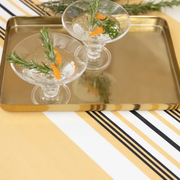 Maison Jean-Vier Chemin de table Jaune