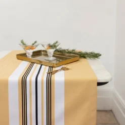 Maison Jean-Vier Chemin de table Jaune