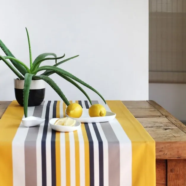 Maison Jean-Vier Chemin de table Jaune