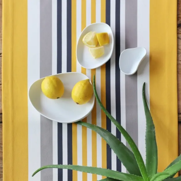 Maison Jean-Vier Chemin de table Jaune