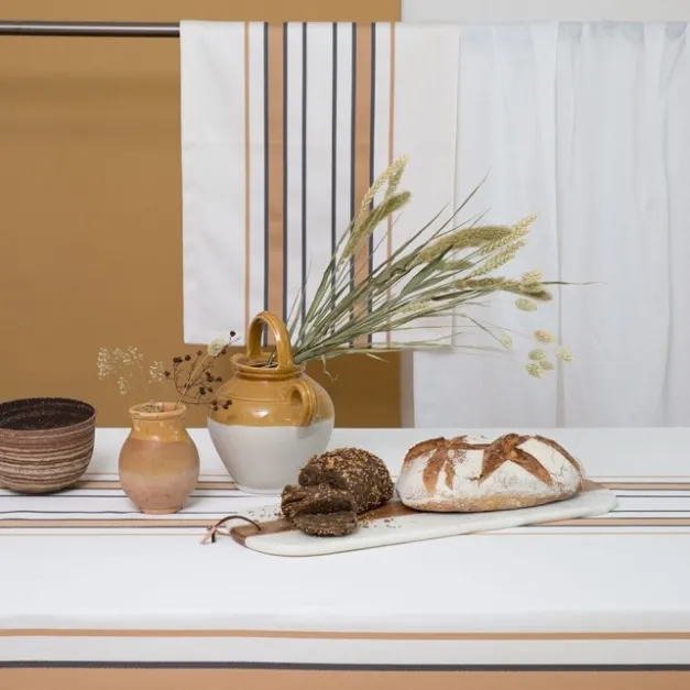 Maison Jean-Vier Chemin de table Marron