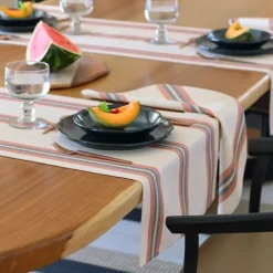 Maison Jean-Vier Chemin de table Orange