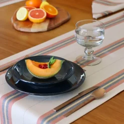 Maison Jean-Vier Chemin de table Orange