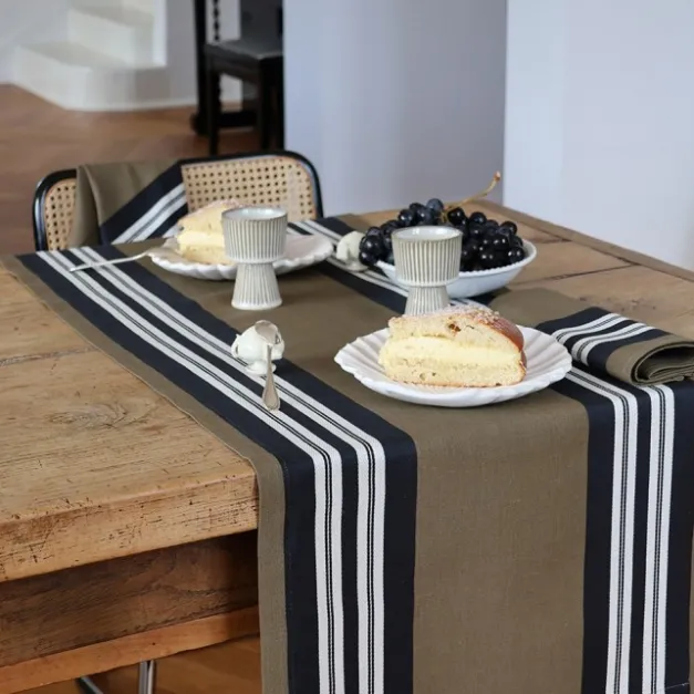 Maison Jean-Vier Chemin de table Vert