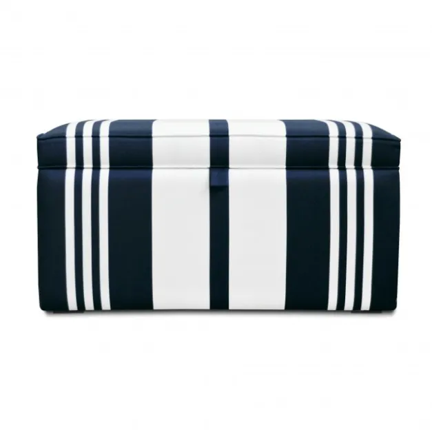 Maison Jean-Vier Coffre et malle de rangement Bleu