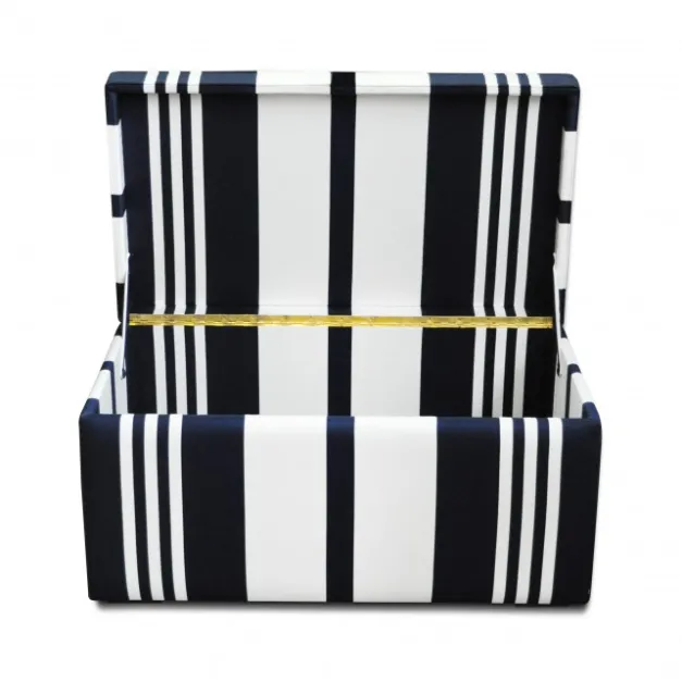 Maison Jean-Vier Coffre et malle de rangement Bleu