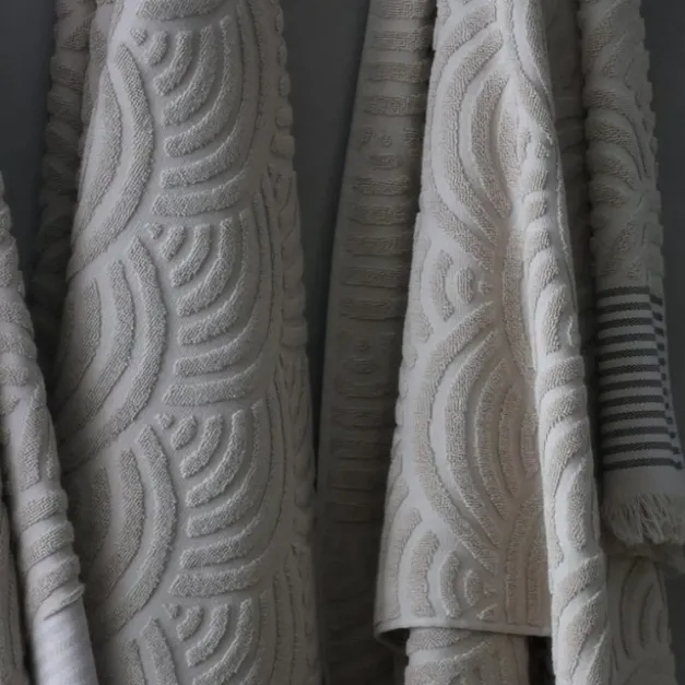 Maison Jean-Vier Drap de douche Beige