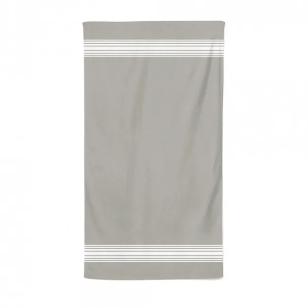 Maison Jean-Vier Drap de douche Gris