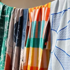 Maison Jean-Vier Drap de plage Bleu