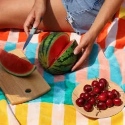 Maison Jean-Vier Drap de plage Multicolor