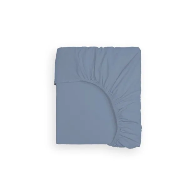 Maison Jean-Vier Drap housse Bleu