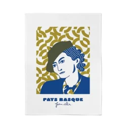 Maison Jean-Vier Essuie-main Bleu