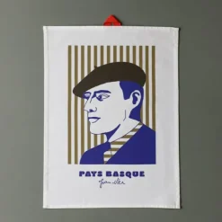 Maison Jean-Vier Essuie-main Bleu