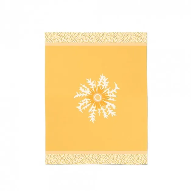 Maison Jean-Vier Essuie-main Jaune