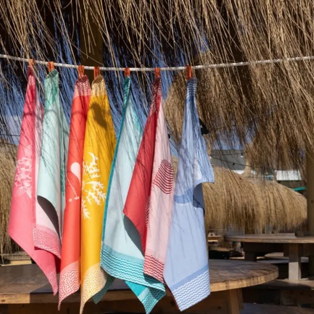 Maison Jean-Vier Essuie-main Rose