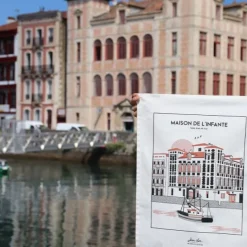 Maison Jean-Vier Essuie-main Rose