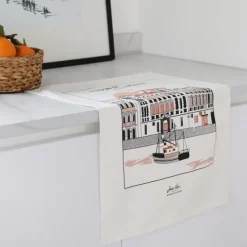 Maison Jean-Vier Essuie-main Rose