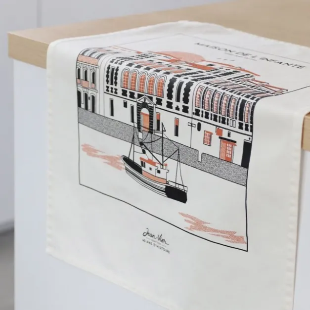 Maison Jean-Vier Essuie-main Rose