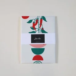 Maison Jean-Vier Essuie-main Rouge