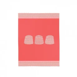 Maison Jean-Vier Essuie-main Rouge