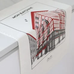 Maison Jean-Vier Essuie-main Rouge