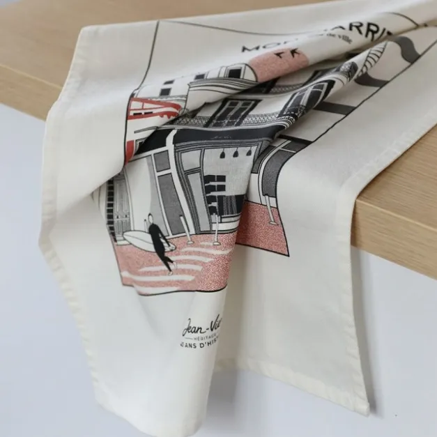 Maison Jean-Vier Essuie-main Rouge