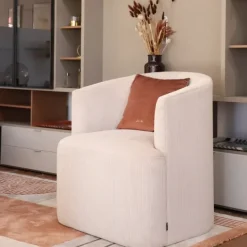 Maison Jean-Vier Fauteuil Beige