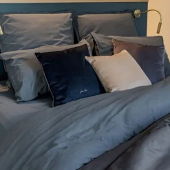 Maison Jean-Vier Housse de couette Gris