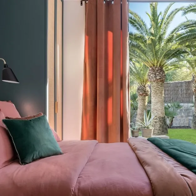 Maison Jean-Vier Housse de couette Orange