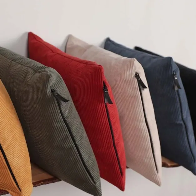 Maison Jean-Vier Housse de coussin Beige