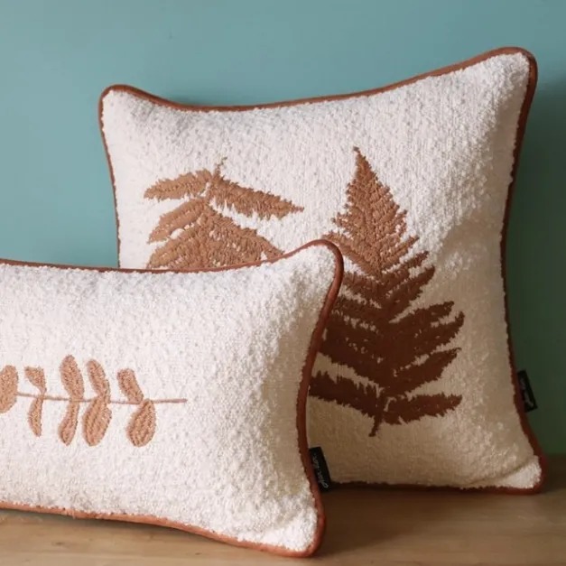 Maison Jean-Vier Housse de coussin Beige