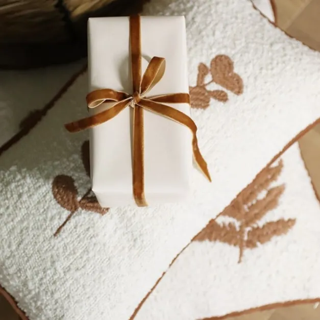 Maison Jean-Vier Housse de coussin Beige