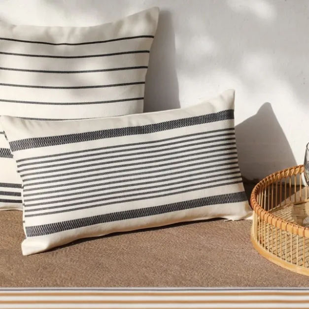 Maison Jean-Vier Housse de coussin Blanc