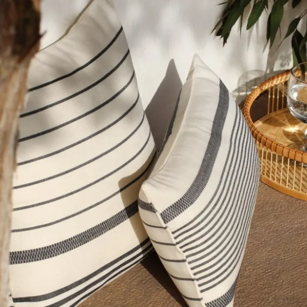 Maison Jean-Vier Housse de coussin Blanc