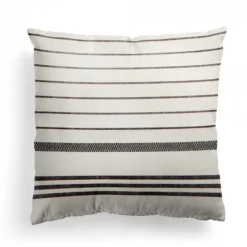 Maison Jean-Vier Housse de coussin Blanc