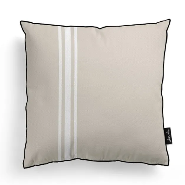 Maison Jean-Vier Housse de coussin Blanc