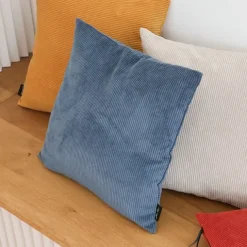 Maison Jean-Vier Housse de coussin Bleu