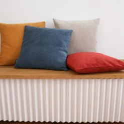 Maison Jean-Vier Housse de coussin Bleu