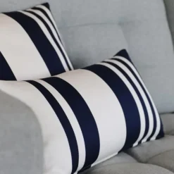Maison Jean-Vier Housse de coussin Bleu