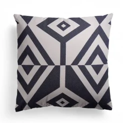 Maison Jean-Vier Housse de coussin Bleu