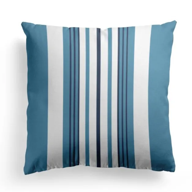 Maison Jean-Vier Housse de coussin Bleu