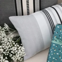 Maison Jean-Vier Housse de coussin Gris