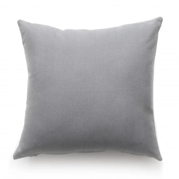Maison Jean-Vier Housse de coussin Gris