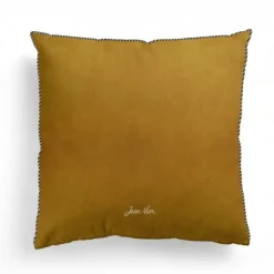Maison Jean-Vier Housse de coussin Jaune