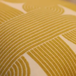 Maison Jean-Vier Housse de coussin Jaune