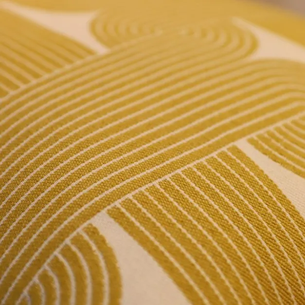 Maison Jean-Vier Housse de coussin Jaune